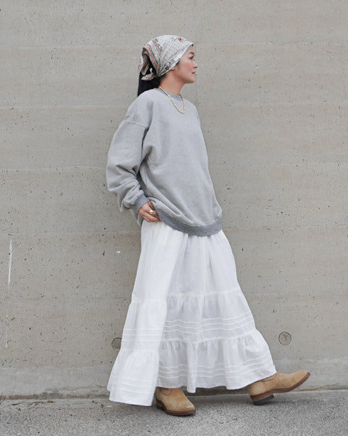 Baggy Sweat Shirt / Gray