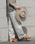 Linen Ease Pants / Natural・Brown・Black