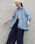Dobby Check Over Shirt / Beige・Blue・Charcoal