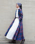 Heirloom Collar Dress / White・Black