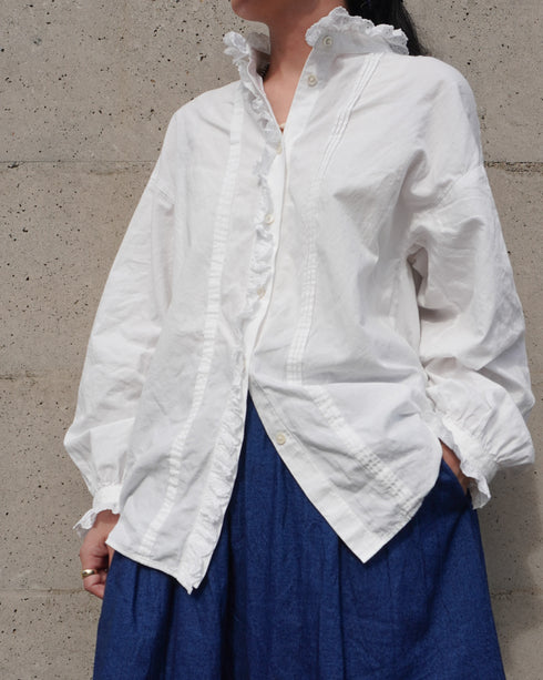 Vintage Lace Blouse / White