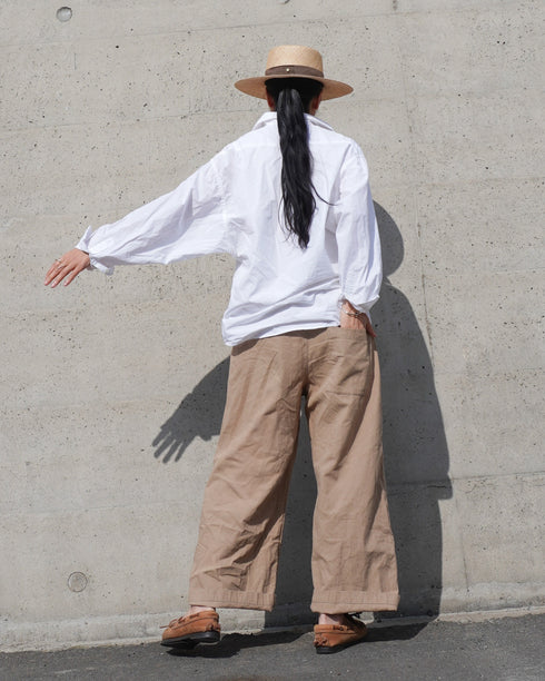 Dolman Sleeve Shirt / White