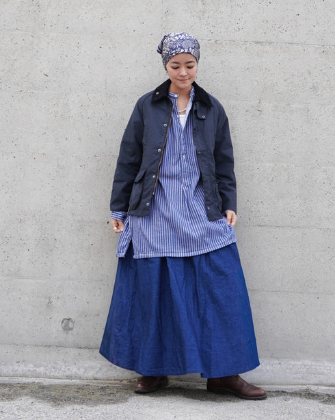 INDIGO Gathered Skirt