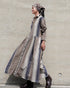 BasShu × Dopple&Scent Gathered Shirt Dress / BROWN