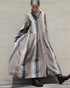 BasShu × Dopple&Scent Gathered Shirt Dress / BROWN