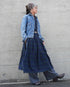 Nel Check Apron Dress / Black Watch・Red Check