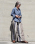 BasShu × Dopple&Scent Ease Pants / BROWN