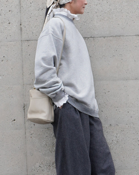 Baggy Sweat Shirt / Gray