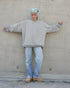Baggy Sweat Shirt / Gray