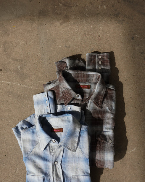 INDIGO Ombre Western Shirt