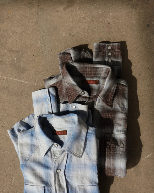 INDIGO Ombre Western Shirt