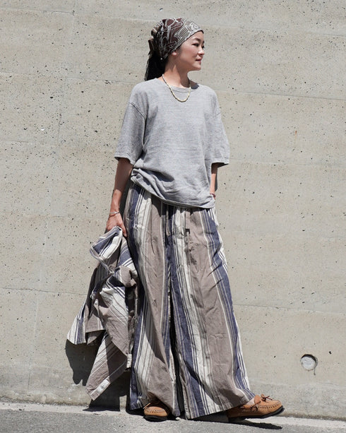 BasShu × Dopple&Scent Ease Pants / BROWN