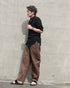 Linen Ease Pants / Natural・Brown・Black