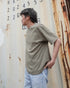 Raffy Cotton Ease Tee / White・Gray・Khaki