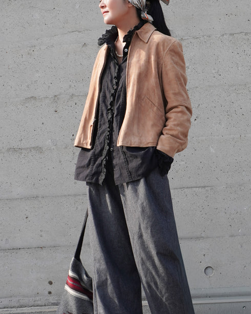 Vintage Lace Blouse / Black