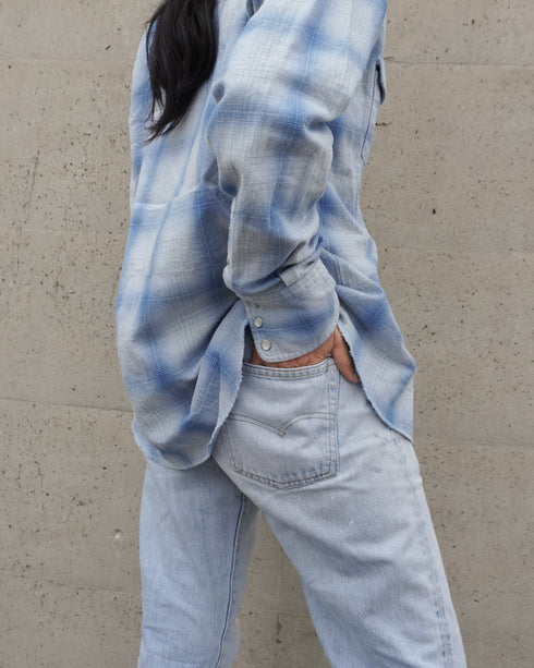 INDIGO Ombre Western Shirt