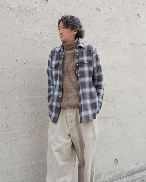 INDIGO Ombre Western Shirt