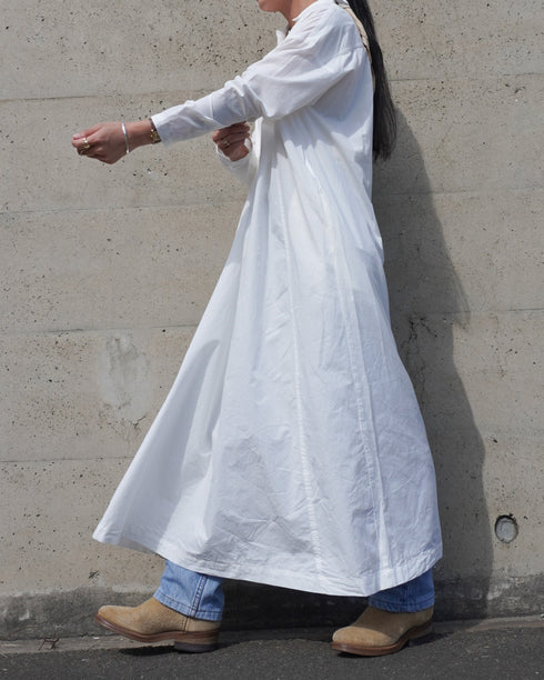 Heirloom Collar Dress / White・Black