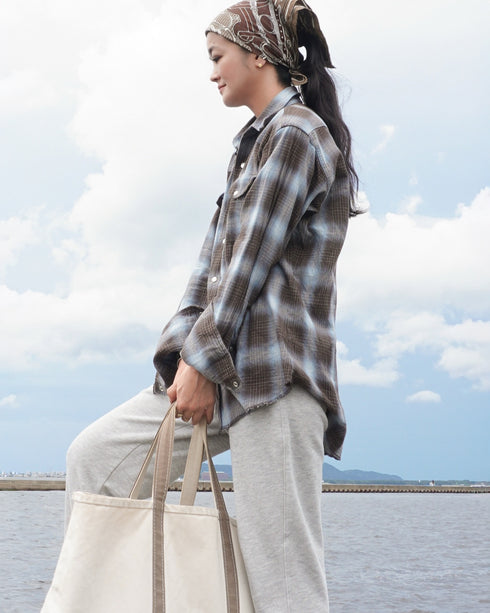 INDIGO Ombre Western Shirt