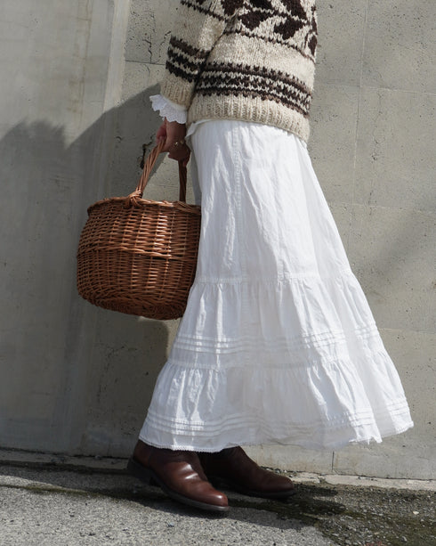Vintage Lace Blouse / White
