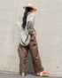 Linen Ease Pants / Natural・Brown・Black