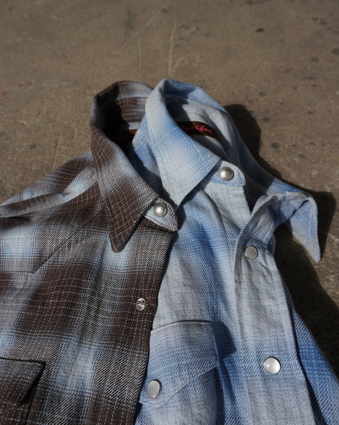 INDIGO Ombre Western Shirt