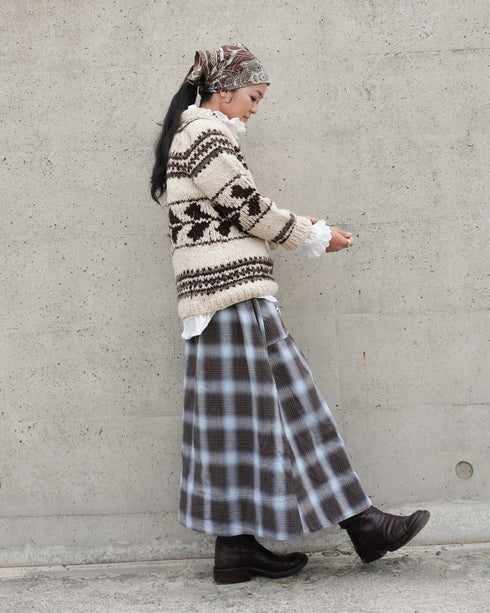 INDIGO Ombre Cargo Skirt