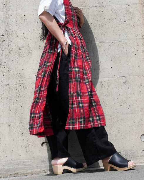 Linen Ease Pants / Natural・Brown・Black