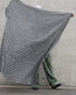 Wool Check Square Stole / Gingham Check・Small Check