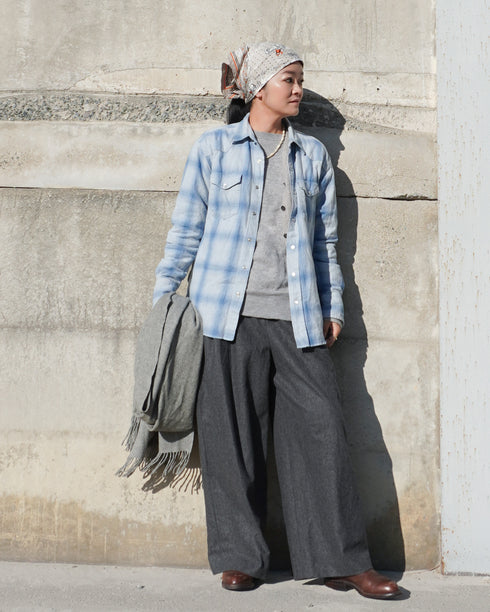 INDIGO Ombre Western Shirt