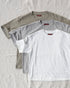 Raffy Cotton Ease Tee / White・Gray・Khaki
