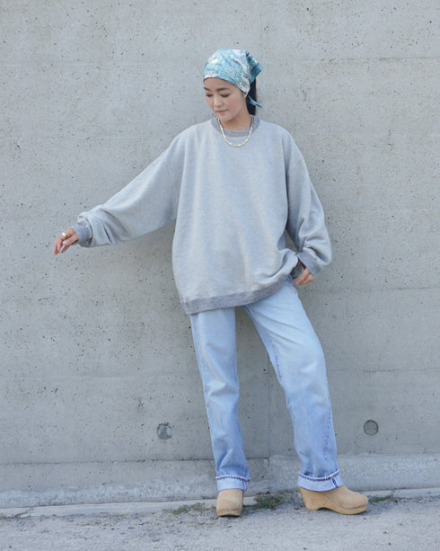 Baggy Sweat Shirt / Gray