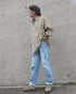 Dobby Check Over Shirt / Beige・Blue・Charcoal