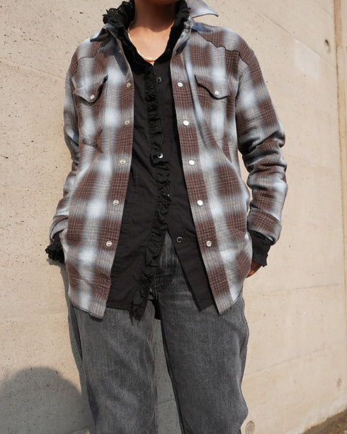 INDIGO Ombre Western Shirt
