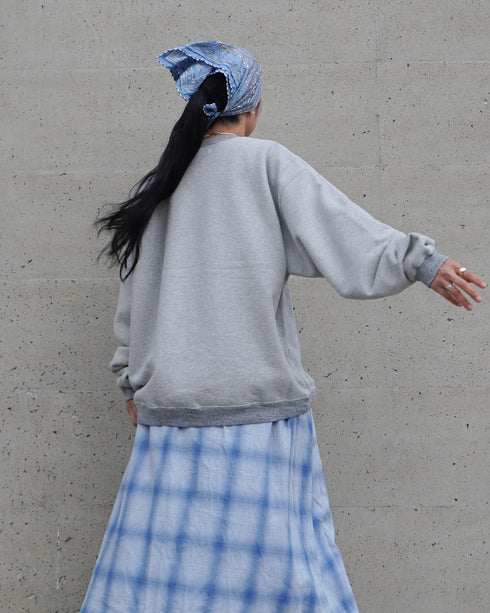 Baggy Sweat Shirt / Gray