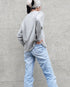 Raffy Cotton Ease Long Sleeve Tee / White・Gray・Black