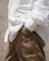 Heirloom Pintuck Lace Blouse / White