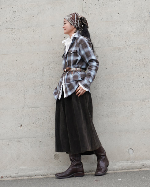 INDIGO Ombre Western Shirt