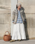 Nordic Knit Cardigan / Gray