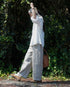 Linen Ease Pants / Natural・Brown・Black