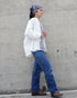 Heirloom Pintuck Lace Blouse / White