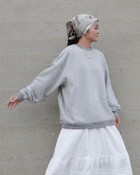 Baggy Sweat Shirt / Gray