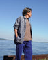 INDIGO Chambray Work Shirt / Blue・Navy