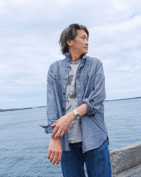 INDIGO Chambray Work Shirt