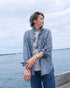 INDIGO Chambray Work Shirt / Blue・Navy