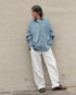 Dobby Check Over Shirt / Beige・Blue・Charcoal