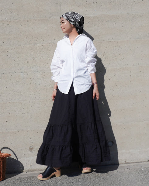 Dolman Sleeve Shirt / White