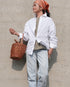 Dolman Sleeve Shirt / White