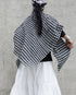 Wool Check Square Stole / Gingham Check・Small Check