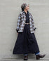 Heirloom Collar Dress / White・Black